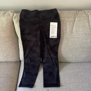 Lululemon Swift Speed HR Crop 21” leggings - Black/Gray Camo